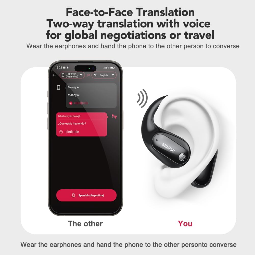 Instant Language Translation Earbuds (AS SEEN ON TIKTOK)