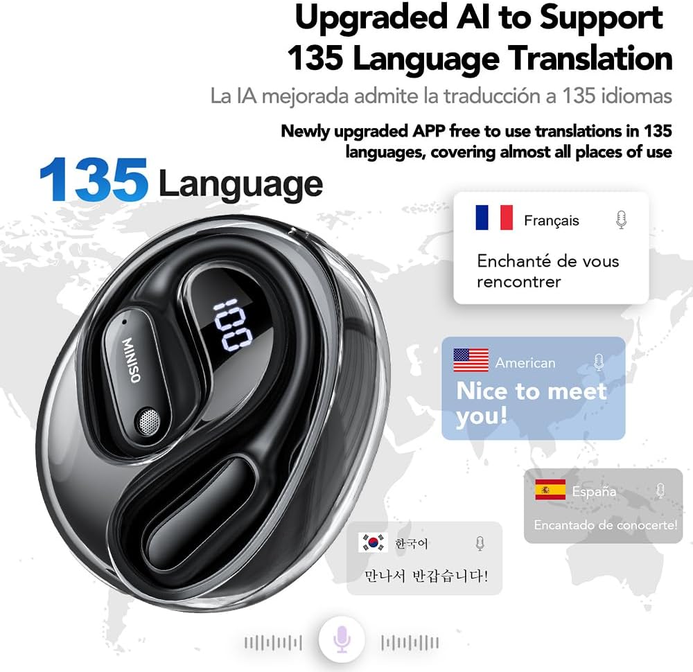 Instant Language Translation Earbuds (AS SEEN ON TIKTOK)
